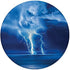 Ocean Storm Lightning Bolts - Phone Mount, Holder Knob 4604 PopSockets PopGrip: Swappable Grip for Phones & Tablets