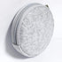 INVODA Pill Cases 3 Pcs Weekly Pill Organizer 7 Day Pill Box with 1Pcs Felt Storage Pouch Small Cute Pill Container (Pill Box +Light Grey Bag)