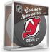 Team Logo Hockey Puck Coasters (4) Pack - Devils