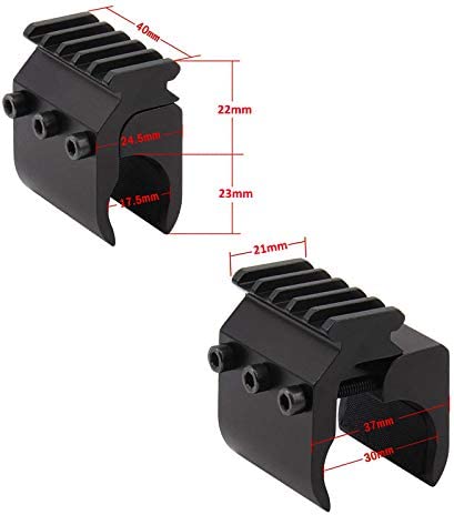 Universal 21mm Weaver Picatinny Rail Base Adapter Converter Barrel Scope Mount