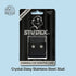 STUDEX Crystal Daisy Stud Earrings | Hypoallergenic and Nickel Free for Sensitive Ears | Surgical Stainless Steel Posts | Earrings for Women and Men-PR-6004W-S