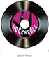 Boao 35 Pieces 7 Inch 1950's Rock and Roll Party Decorations Retro Aesthetic Records Signs for Wall Decor 50's Theme Party Decorations Music Party Supplies