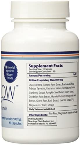 (1) Uriflow Natural Treatment for Kidney Stones - 60 Capsule