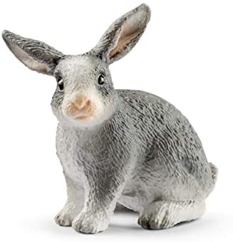 Schleich Farm World, Easter Toys for Boys and Girls Ages 3-8, 8-Piece Playset, Rabbit Hutch and Bunny Playpen Toy Set
