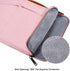 17 17.3 Inch Laptop Sleeve Case for HP Envy 17/ Pavilion 17/ Dell Inspiron/ Asus VivoBook/ MSI/ Lenovo IdeaPad/ LG Gram Notebook Computer Bag,Pink