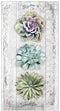 Boston International Disposable Hand Towels, Decorative Paper Guest Towels for Bathroom or Paper Napkins Dinner Napkins Succulents Cactus Decor Pak 32