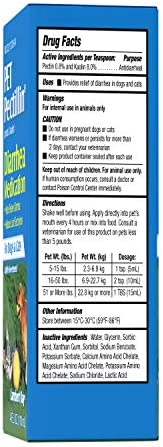 Lambert Kay Pet Pectillin Diarrhea Medication for Dogs and Cats, 4-Ounce