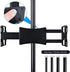 JUBOR Tablet Mounts for Microphone Stands, Microphone Tablet Holder, Mic Music Stand for iPad, iPad Pro, iPad Air, iPad Mini, 2, 3, iPhone, Smartphone 4.7-12.9" Tablets