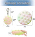 Zayedo Pop Its Ball Fidget Toy (2 Pack - Glow in The Dark) 3D Popit Toys (Round + Flat)
