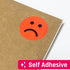 1" Happy/Sad Smiling Face Behavior Stickers - (Red/Yellow/Green), Pack of 1200