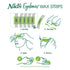 Nad's Eyebrow Wax Strips - Facial Hair Removal for Women - Eyebrow Wax Kit with 6 Eyebrow Waxing Strips + 6 Calming Oil Wipes + 2g Skin Protection Powder, 1 Count