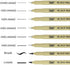 Mr. Pen- Drawing Pens, Black Multiliner, 8 Pack, Anime Pens, Sketch Pens, Micro Pen, Drawing Pens for Artists, Fineliner Pens, Art Pens, Inking Pens, Line Art Pens, Bible Journaling Pens, Fine Point