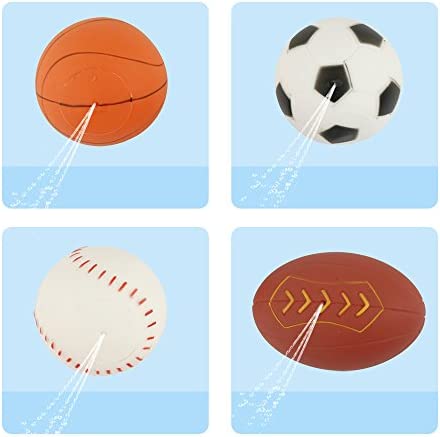 Little Bado Baby Bath Toys for 1 Year Old Boy Toddlers 3-4 Years Baby Boy Girls Bath Toys 6 to 12 Months for Kids Toddler Bath Toys for 1 2 3 Year Old Boys 4 Bath Balls Toys Bathtub Toys for Babies