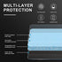 (6 Packs) Samsung Galaxy A53 5G Screen Protector (3 Packs) with 3 Packs Camera Lens Protector,HD Clear 9H Hardness Bubble Free Anti-scratch Tempered Glass for Galaxy A33 5G/A53 5G