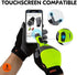 Vgo... 3-Pair Safety Work Gloves, Light Duty Mechanic Gloves (Size XL, 3Colors,SL7584)