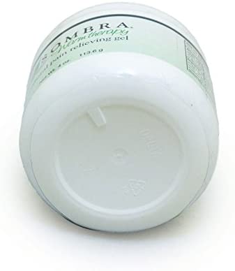 Sombra Warm Therapy Natural Pain Relieving Gel- Great Smelling Quick Absorption Formula for Pain Relief (4oz Jar), White