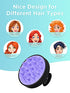 Hair Shampoo Brush, HEETA Scalp Care Hair Brush with Soft Silicone Scalp Massager (Black)