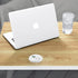 Desktop Power Grommet,Desk Grommet Outlet 2 inch Hole,Power Grommet with USB, Easy Access to 1 Power Source Along with 2 USB Power Port Connections(White)