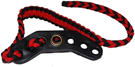 TOPARCHERY Compound Bow Aluminum Stabilizer with Wrist Bow Sling Braided Hunting Shooting Target