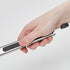 Farberware Professional Stainless Steel and Heat Resistant Nylon Locking Kitchen Tongs with Silicone Tips, 12-Inch