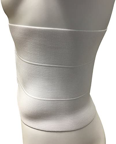 OTC Three-Panel Body Elastic Abdominal Binder for Men, White, XX-Large