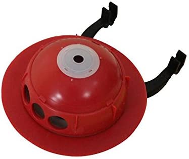 Korky 2023BP Universal Flapper for Toto Toilet Repairs, 3", Red