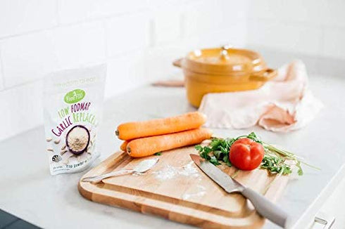 FreeFOD Garlic Replacer | Low FODMAP Garlic Seasoning | Made with Real Garlic Oil | 72g | GMO-FREE