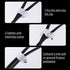100-Pack Cable Clamps, COOLMI 3/8 Inch Rope Light P-Style Mounting Clips with Compatible Stainless Steel Pan Head Phillips Screws (100 PACK-3/8 Clips with Screws)