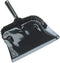 Fulton 182b-20 Steel Dustpan, Black, 7-1/2" X 12-3/4"