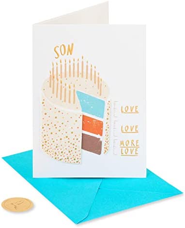 Papyrus Birthday Card for Son (All the Love In the World)
