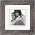 Malden International Designs Matted 4x4 Picture Frame, Rustic Gray Ridge
