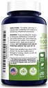 Jiaogulan 9000 mg 180 Veggie Capsules (Extract 20:1, Vegetarian, Non-GMO & Gluten-Free) Gynostemma Pentaphyllum