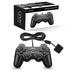 CIPON Wired Controller Compatible with PS2 Console, Black Remote Gamepad with 2.2M Cable
