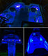 Seaponer Pontoon Boat light, Marine Led Light Strip for Duck Jon Bass Boat Sailboat Kayak, Led Flex Lighting for Boat Deck Light Accent Light Courtesy Interior Lights Fishing Night, 12v, 5m(16.4ft)