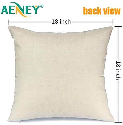 AENEY St Patricks Day Pillow Covers 18x18 Set of 4 St Patricks Day Decorations for Home Gnome Shamrock Clover Lucky St Patricks Day Decorative Throw Pillows Farmhouse St Patricks Day Decor A349-18
