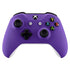eXtremeRate Soft Touch Purple Faceplate Cover, Front Housing Shell,Soft Grip Back Panels for Xbox One X & One S Controller Model 1708