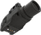 Laspur Sub Compact Tactical Rail Mount LED High Lumen Flashlight Light with Strobe for Pistol Handgun, Built-in USB Magnetic Touch Rechargeable Battery Accessory Remaining Display