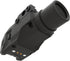 Laspur Sub Compact Tactical Rail Mount LED High Lumen Flashlight Light with Strobe for Pistol Handgun, Built-in USB Magnetic Touch Rechargeable Battery Accessory Remaining Display