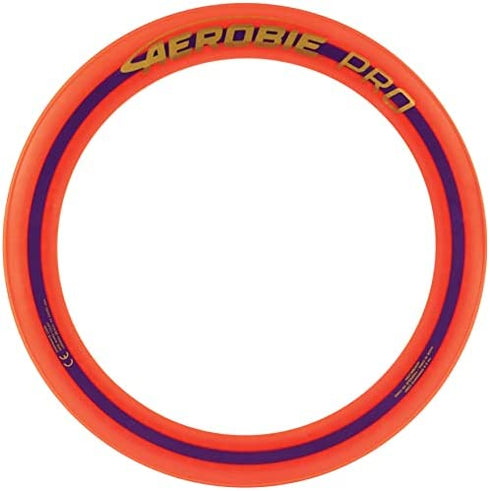 Aerobie Pro Ring Outdoor Flying Disc, 14 inches, Orange