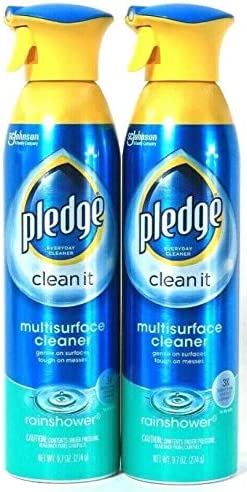 Pledge Multi-Surface Cleaner, Rainshower, 9.7 OZ