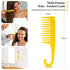 Detangling Hair Brush,Hair Detangler Brush and Wide Tooth Comb Set for Black Natural Curly Wet Dry Thick Straight Long Hair, Afro American Type 3a-4c, Comfortable Grip,Easy to Clean, Durable
