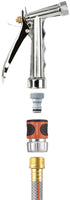 GARDENA Metal Alloy Hose Connector with Water Stop