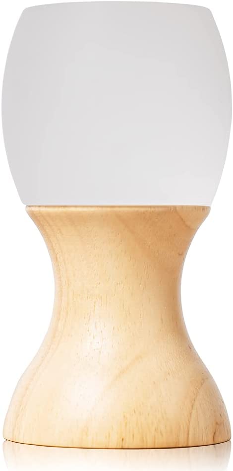 LONRISWAY LED Wood Desk Lamp, Bedroom Bedside Night Light, Dimmable Led Lighting, Creative Home Decor Table lamp, Unique House