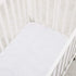 Carter's Water Resistant Quilted Mini Crib Fitted Mattress Pad, White