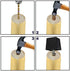 Sopicoz 2 inch Sofa Legs Plastic Feet for Furniture Legs Riser Square Set of 4 with M8 Hanger Bolts