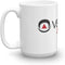 Veridian Dynamics. 15 Oz Ceramic Glossy Mugs Gift For Coffee Lover. 15 Oz Ceramic Coffee Mugs With C-shape Handle, Comfortable To Hold