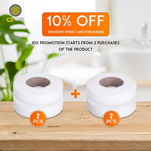 ??CZ Store?? - Iron-On Fabric Tape |0.78-inch|70 Yard|2-Pack| White Heavy Duty Fusible Adhesive Hemming Strip to Repair Curtains, Clothes, Pants, Pillow Case, Uniform - No Sewing