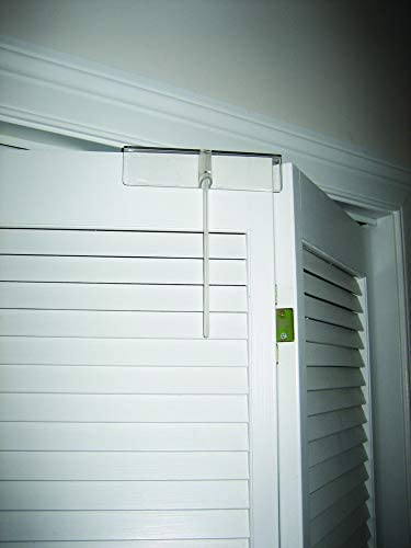 Safety Innovations Complete Deluxe Bi-fold Door Lock - (2- Pack) - Fits Bi-Fold Doors from 1 1/8" - 1 3/8" Thick - Made from Unbreakable Clear Polycarbonate