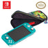 Game Traveler Licensed Nintendo Switch Lite Slim Zelda Case - Protective Vinyl Case with Loop Handle and Game Case Storage - Nintendo Switch