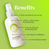 ORG Body Scrub Deep Gel Exfoliator for Glowing and Smooth Skin - Korean Exfoliating Peel Skincare - Natural Cruelty Free Formulation for Sensitive Skin 6oz
